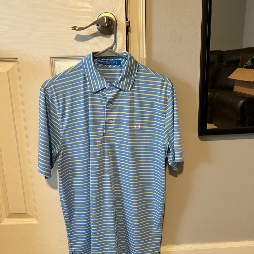 Southern Tide Striped Polo Shirt